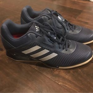 Adidas Leistung 16 II BOA Weightlifting Shoes Navy Blue Gum Soles